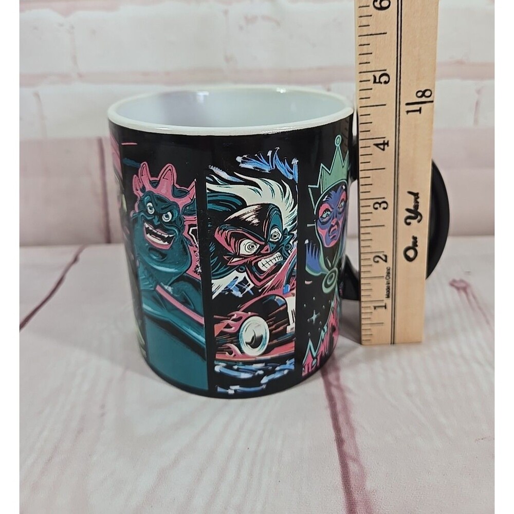 Disney Villains Mug 20 oz Ursula Evil Queen Maleficent Cruella Devil